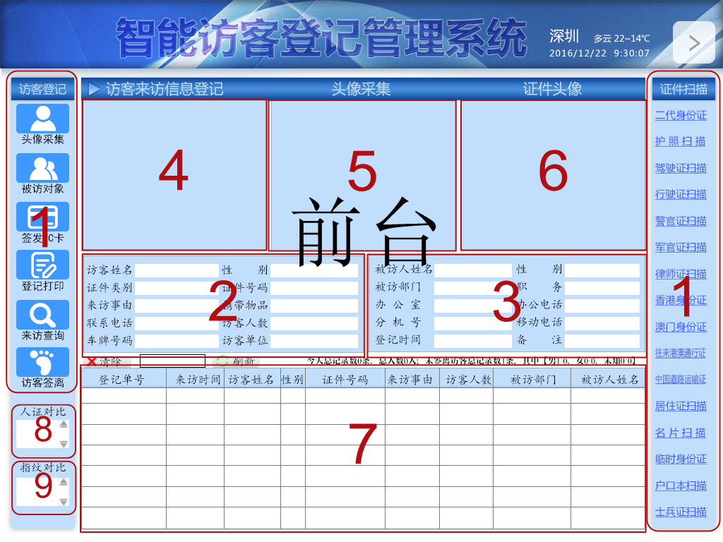 博奥智能访客系统