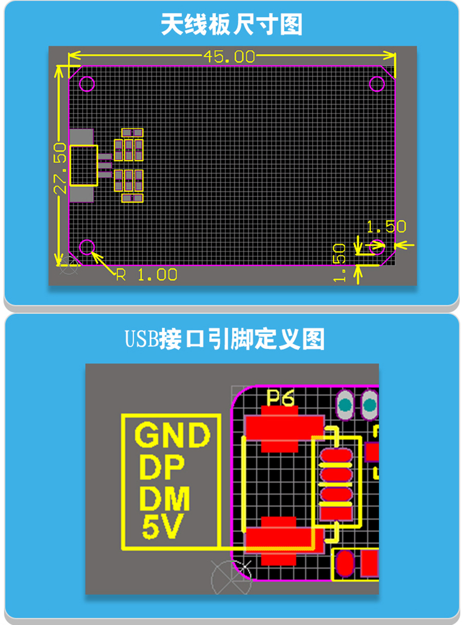 身份证多功能读卡器自助终端高拍仪商用POS机手持IPAD嵌入式阅读模块